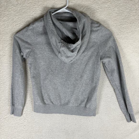 Nike Hoodie Sweatshirt Womens Large Gray Varsity Fleece Funnel Neck BV4526 - Picture 11 of 13